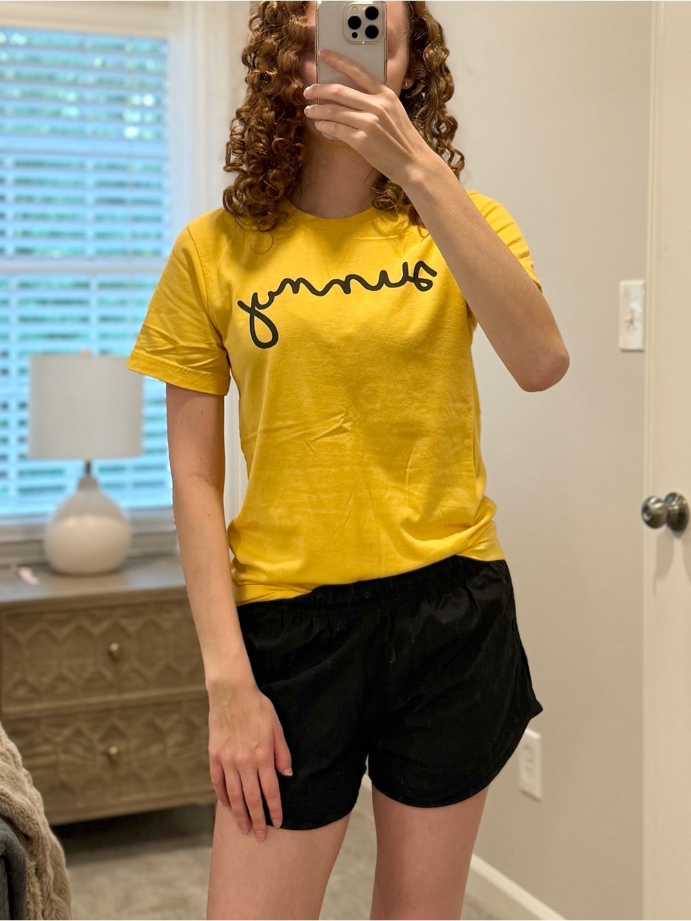 Bella Canvas Brand Yellow Sunny Graphic Tee